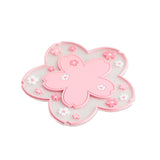 4 Pack Sakura Shaped Drinks Coasters Coffee Cup Mats Insulation Pads