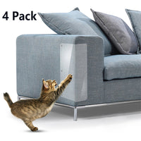 4Pcs Sofa Couch Furniture Protectors Cat Claw Scratch Protectors