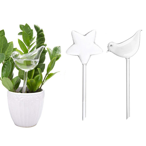 2X Self Watering Plant Stakes Slow Release Watering Spikes Self Watering Birds Shape Plant Waterer Device