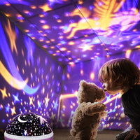 LED Night Light Unicorn Starry Sky Projector With 360¡ãRotary