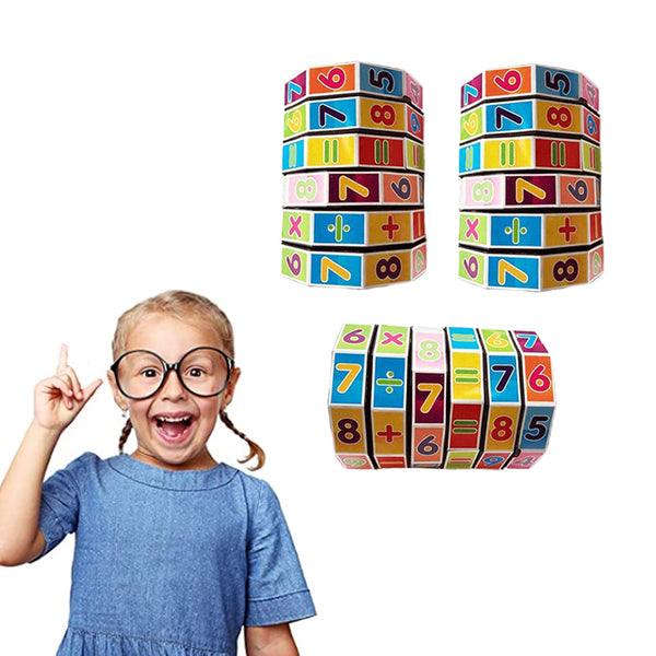 Kids Math Puzzles Cube Toys Educational Toys