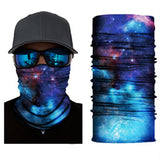 Galaxy Printed Reusable Cycling Masks Scarfs Windproof UV resistance Outdoor Sport Face Neck Masks