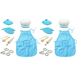 11pcs Kids Kitchen Toy Cooking and Baking Set Kids Role Play Kitchen Toy Kit Kids Gift