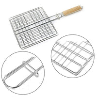 Grill Basket Outdoor Camping BBQ Accessories Rack Barbecue Tool Grilling Clip