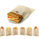 10Pcs or 20Pcs Kitchen Reusable Heat-Resistant Toaster Bags