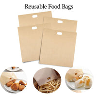 10Pcs or 20Pcs Kitchen Reusable Heat-Resistant Toaster Bags