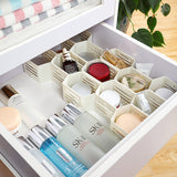 12-Pieces Drawer Divider Organizer Undergarment Sock Storage Holder