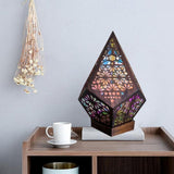 Bohemian Starry Sky Projection Night Lamp LED Projector Lamp