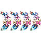 24Pcs 3D Butterfly Wall Removable Sticker