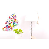 24Pcs 3D Butterfly Wall Removable Sticker