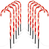 Set of 5pcs Battery Powered Christmas Candy Cane Lights