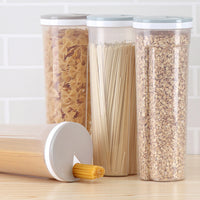 Set of 4 Pack Food Storage Spaghetti Noodle/Pasta Containers-Blue