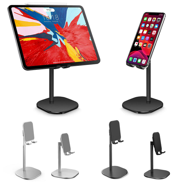 Height-Adjustable Mobile Phone Stand Holder Desk Table Mount Tablet Stand for Phone or Tablet