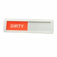 Self-Adhesive Dishwasher Clean Dirty Sign With Magnetic Backing