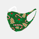 5Pcs Reusable Christmas Face Masks