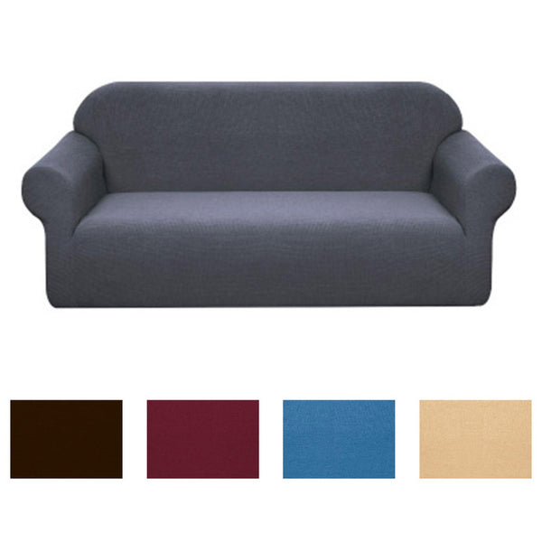 Waterproof Sofa Cover Elastic Sofa Cover Soft Solid Color Sofa Cover Stretch Slipcover Sofa Protector Cover