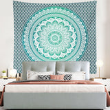 200 x 150cm Wall Hanging Mandala Tapestry Beach Towel Beach Mat Bohemian Camping Blanket Home Decoration