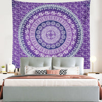 200 x 150cm Wall Hanging Mandala Tapestry Beach Towel Beach Mat Bohemian Camping Blanket Home Decoration