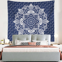 200 x 150cm Wall Hanging Mandala Tapestry Beach Towel Beach Mat Bohemian Camping Blanket Home Decoration