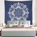 200 x 150cm Wall Hanging Mandala Tapestry Beach Towel Beach Mat Bohemian Camping Blanket Home Decoration