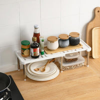 Telescopic Kitchen Storage Rack Multifunctional Cabinet Holder