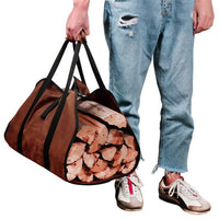 Firewood Log Carrier Tote Bag Fireplace Wood Storage Bag