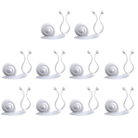 10pcs Plant Climbing Wall Fixing Clips Invisible Wall Vines Fixture Sticky Hook