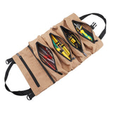 Multi-Purpose Tool Roll Up Bag Wrench Storage Roll Pouch