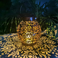 1pc Outdoor Solar Hanging Lantern Light Outdoor Garden Lamp