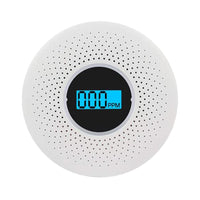 Smoke Detector and Carbon Monoxide Detector Alarm LCD Display Detector