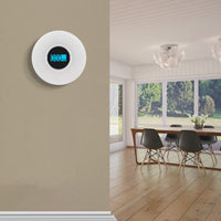 Smoke Detector and Carbon Monoxide Detector Alarm LCD Display Detector