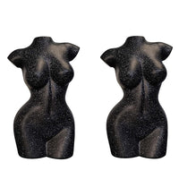 2pcs Nude Female Body Vase Tabletop Flower Pot Home Art Decor