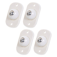 Storage Box Bottom Rollers Self Adhesive Universal Pulleys for Cabinet Storage