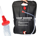 20L Camp Shower Bag Portable Solar Shower Bag Outdoor Shower Bag