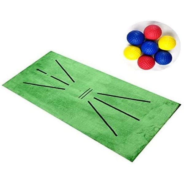 Golf Training Mat for Swing Detection Batting Golf Aid Game Practice Training