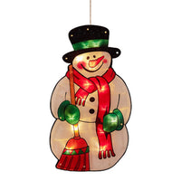 Christmas Hanging Light Suction Cup Window Hanging Light Cute Christmas Decor