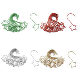 40 Pcs Christmas Ornaments Hooks Metal Star-Shaped Hook