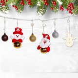 40 Pcs Christmas Ornaments Hooks Metal Star-Shaped Hook