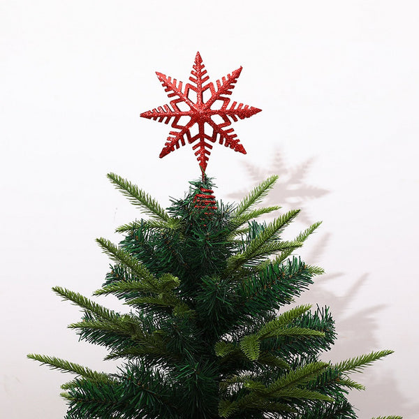 15cm Christmas Tree Top Star Decor Christmas Tree Topper Home Party Decorations