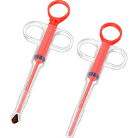 4Pcs Pet Medicine Feeder Pill Pusher Capsule Shooter Medication Syringe Dog Cat