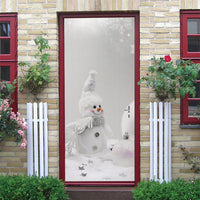 Christmas Door Stickers Self-adhesive Xmas Decor