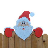 Climbing Santa Claus Christmas Indoor Outdoor Fence Peeker Christmas Decoration