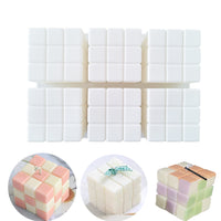 6 Cavities 3D Cube Silicone Baking Cake Mold