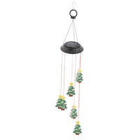 LED Solar Christmas Tree Wind Chime Lights Outdoor Garden Decor-Style 1