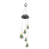 LED Solar Christmas Tree Wind Chime Lights Outdoor Garden Decor-Style 1