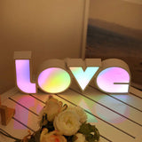 Love Neon Signs LED Neon Light for Party Supplies Home Decoration Accessory