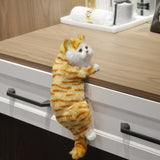 Realistic Creative Cat Sculptures Home Art Ornaments