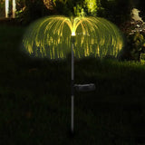 Solar Jellyfish-Shaped Ground Lights Patio Stake Walkway Lamp Outdoor Garden Decor Warm White