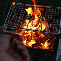 Stainless Steel Collapsible Pocket Bellow Outdoor Camping Fire Tool