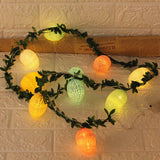 2M Easter Egg Vine String Lights Battery Powered Home Decor